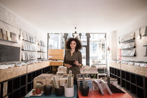 Portrait of small business owner