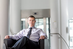 Portrait of senior business executive