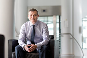 Portrait of senior business executive